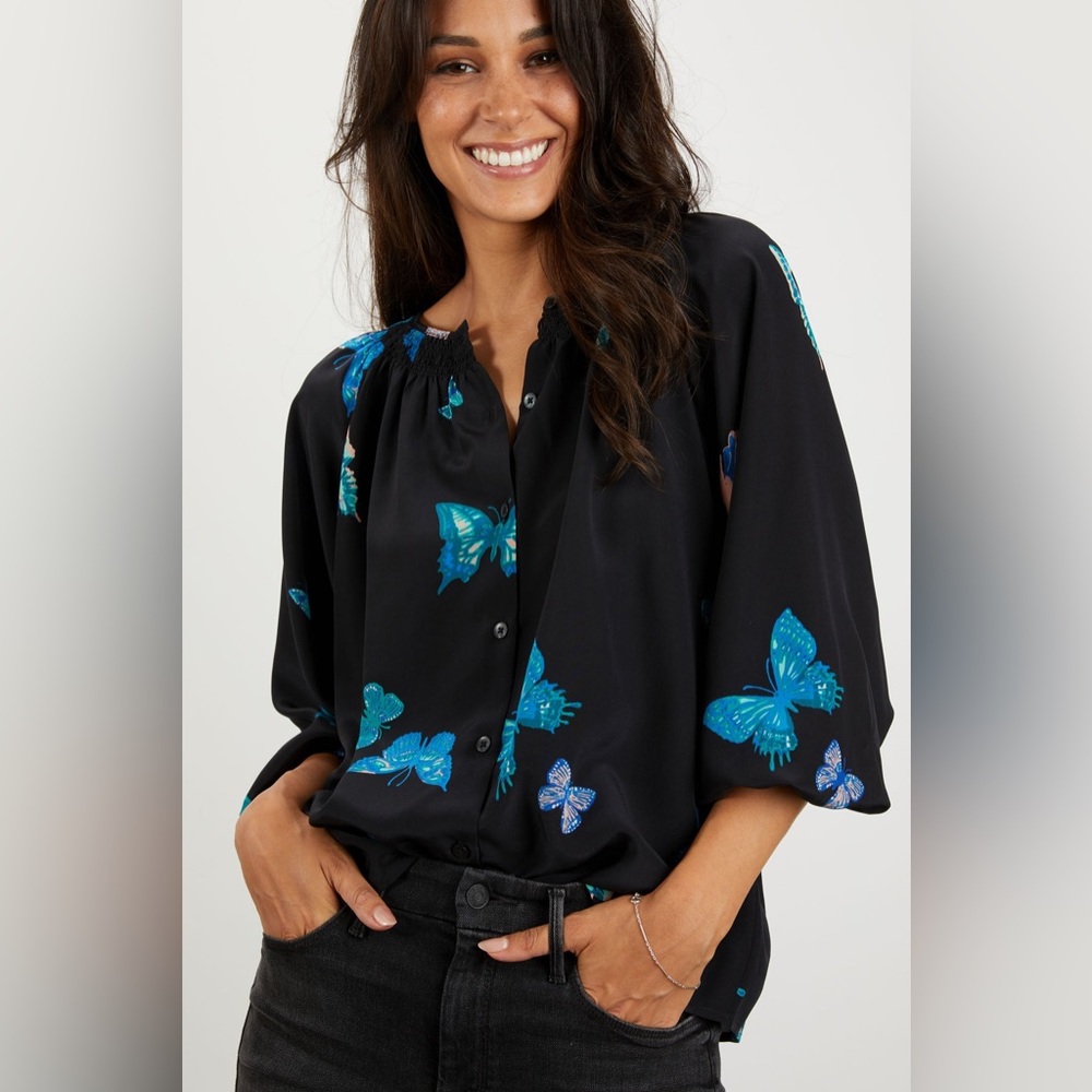 Tucker NYC The Classic Blouse
Fluttering Butterflies